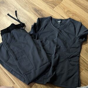 Scrubstar Premium Dark Gray Scrub Top